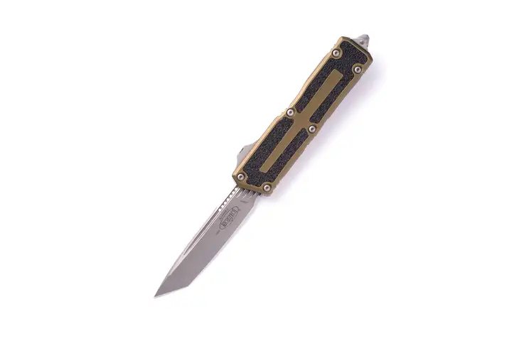 Microtech Scarab II Gen III T/E Apocalyptic 3.95in Automatic Folding Knife 1279-10APOD w/ Free S&H
